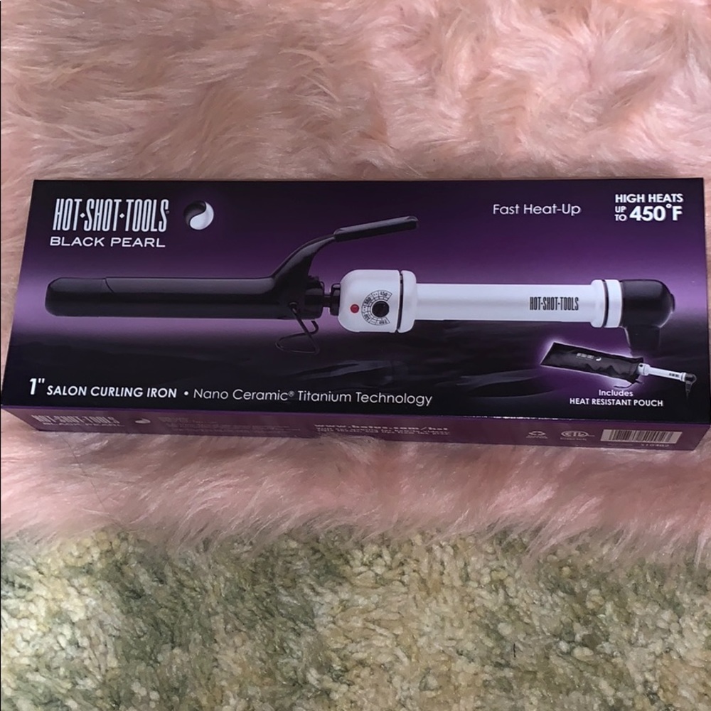 Salon curling iron (never opened)